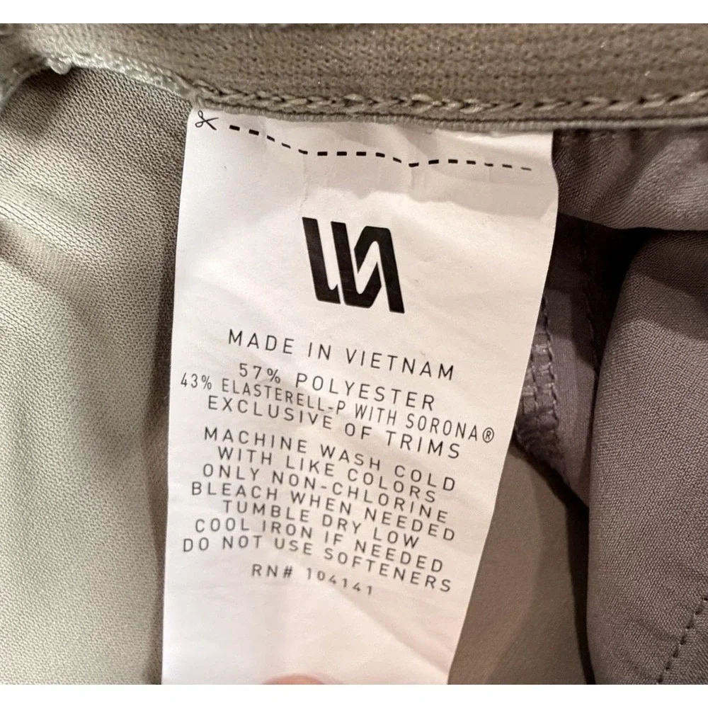 VRST Jogger Pants Men's Sz XL Beige Limitless Cargo Slim Fit Earl
